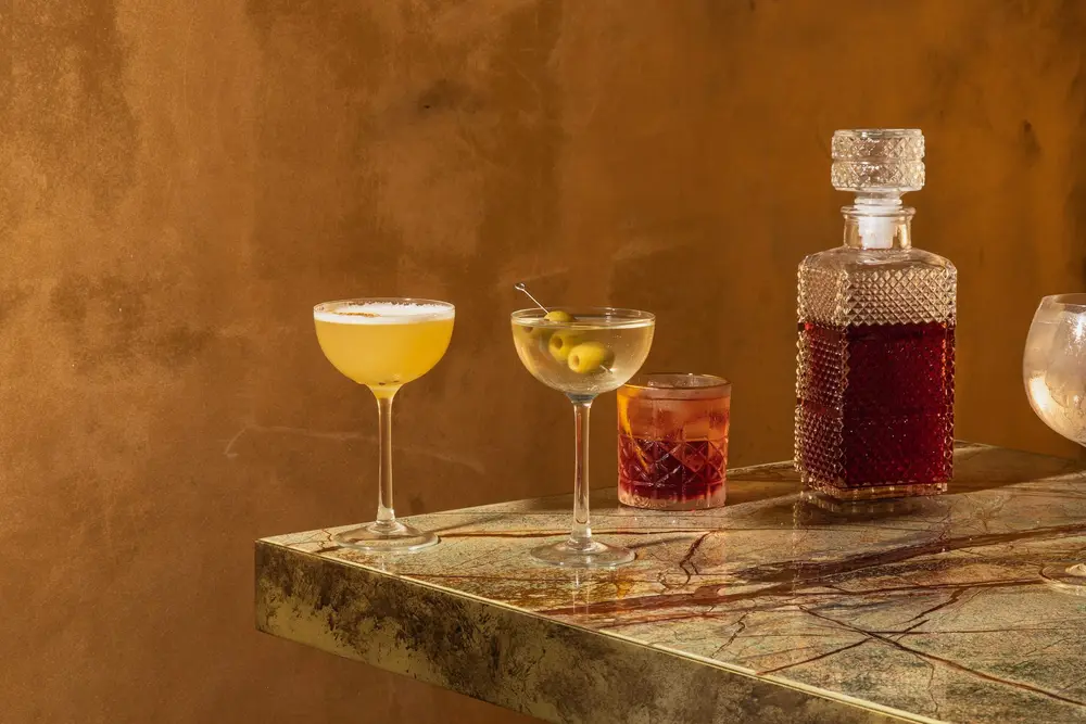 Barra de coctelería